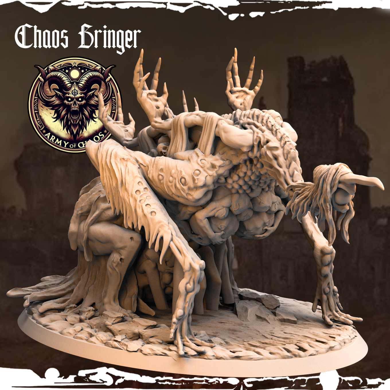 3 Chaos Bringer ttrpg warhammer dnd